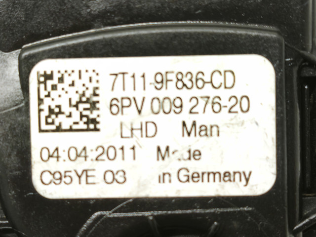 Педали газа 7T119F836CD FORD