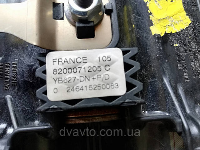 RENAULT 8200071205 Подушка безопасности водителя в наличии Павлоград