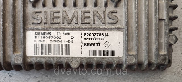 RENAULT 8200278614 в наличии Житомир