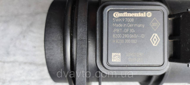 8200280060 Датчик потока (расхода) воздуха, расходомер M.A.F. - (Mass Airflow) купить Сумы
