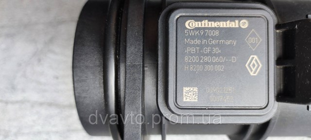 8200300002 Датчик потока (расхода) воздуха, расходомер M.A.F. - (Mass Airflow) купить Ужгород