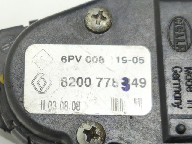 Педаль акселератора 8200778349 RENAULT
