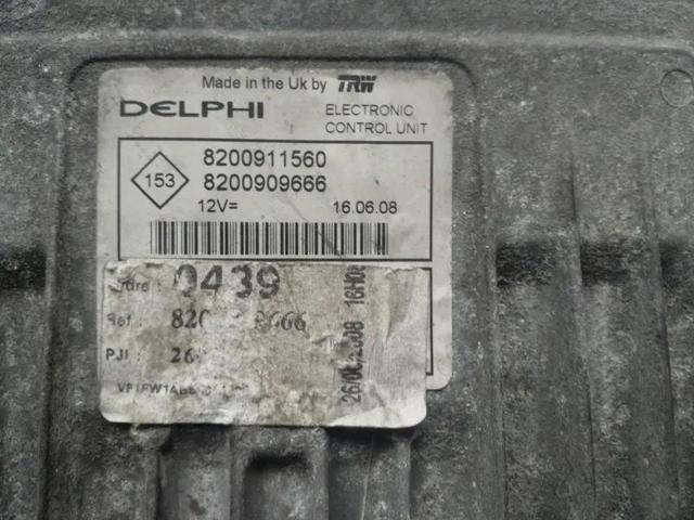 RENAULT 8200911560 Модуль управления (ЭБУ) двигателем в наличии Киев