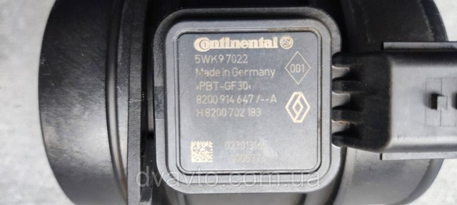 Датчик потока воздуха 8200914647 RENAULT