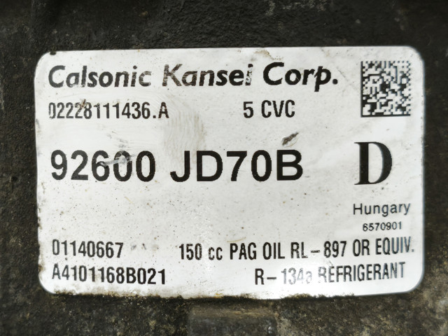 NISSAN 92600JD70B Компрессор кондиционера в наличии Харьков