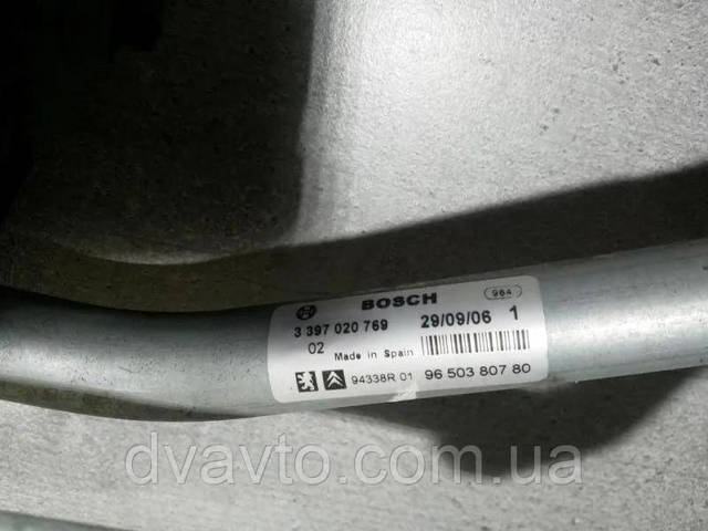 9650380780 PEUGEOT Трапеция стеклоочистителя купить в Ровно