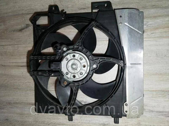 9653804080 PEUGEOT Диффузор вентилятора в сборе с мотором и крыльчаткой купить в Черновцы