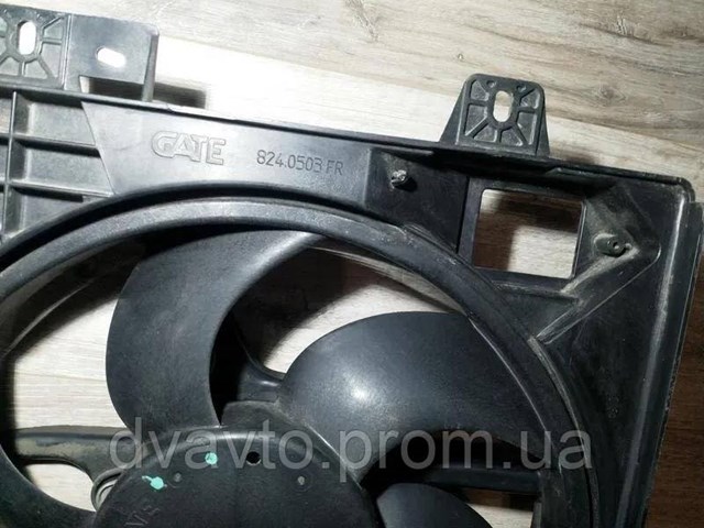 PEUGEOT 9653804080 Диффузор радиатора охлаждения, в сборе с мотором и крыльчаткой в наличии Кривой Рог