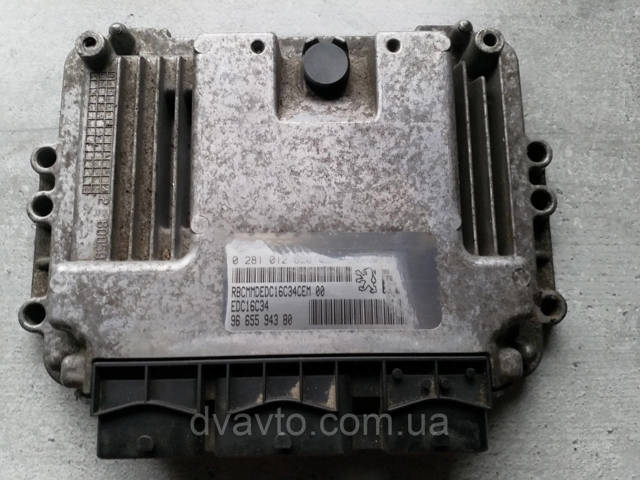9659614980 PEUGEOT Блок управления двигателем купить в Ужгород