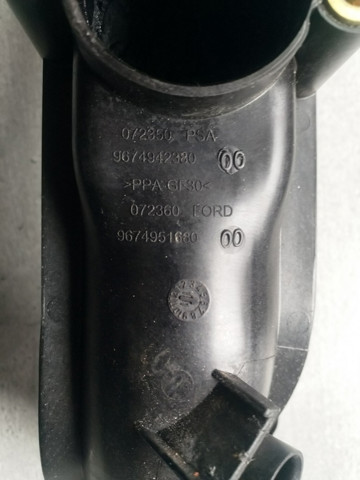 9674942380 PEUGEOT Патрубок дроссельной заслонки купить в Житомир