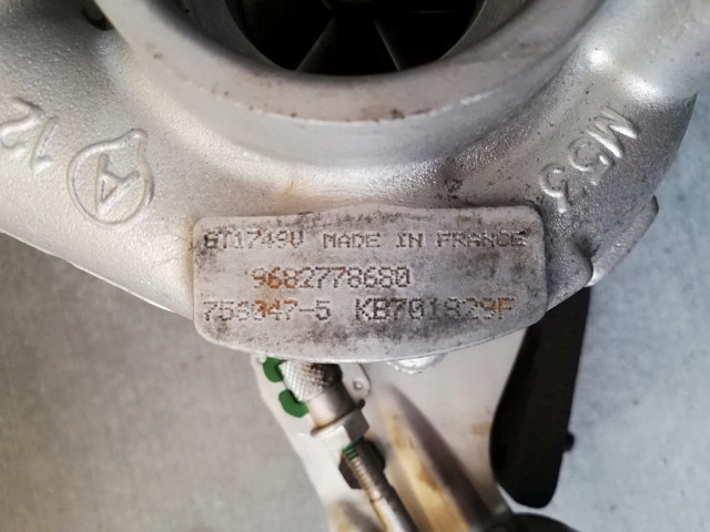 9682778680 PEUGEOT Турбина купить в Харьков