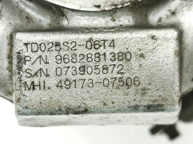 9682881380 PEUGEOT Турбина купить в Житомир