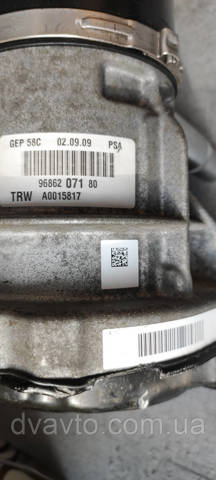 9686207180 PEUGEOT Насос гидроусилителя руля (ГУР) купить в Каменское
