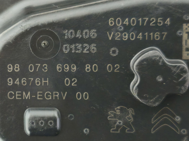 Клапан ЕГР 9807369980 PEUGEOT
