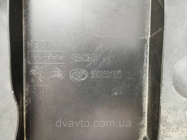 9808501880 Дефлектор переднего бампера купить Полтава