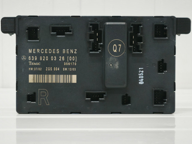 6398201726 MERCEDES Блок комфорта передней двери купить в Украина