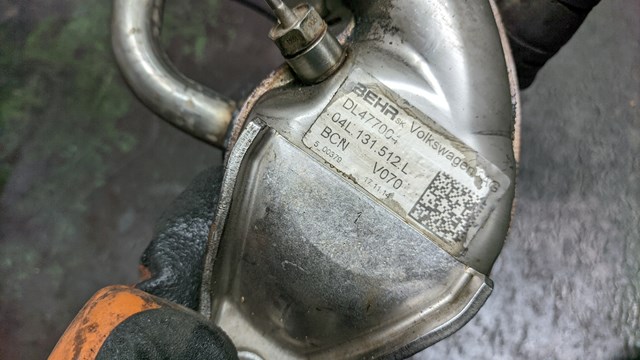 04L131512L VAG Радиатор системы EGR рециркуляции выхлопных газов купить в Полтава