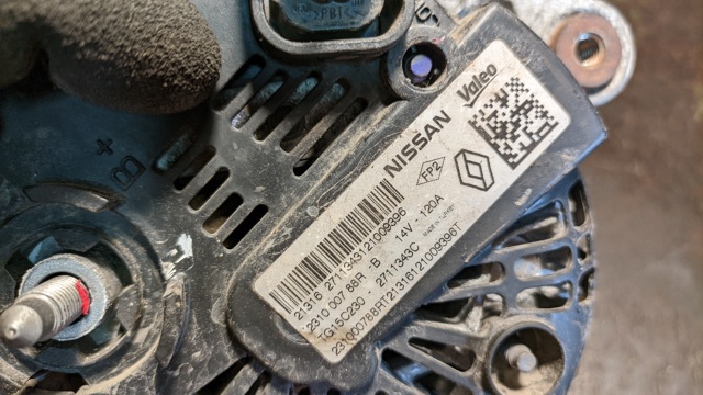 RENAULT 231000788R Генератор в наличии Полтава