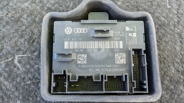 Блок комфорта передней двери 4G8959793J VAG
