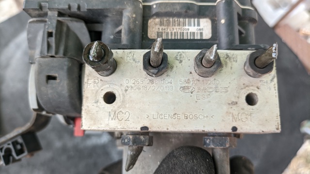 589101J200 HYUNDAI Блок АБС купить в Каменское