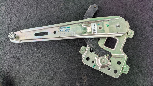 Стеклоподъемник левой задней двери 834010X000 HYUNDAI