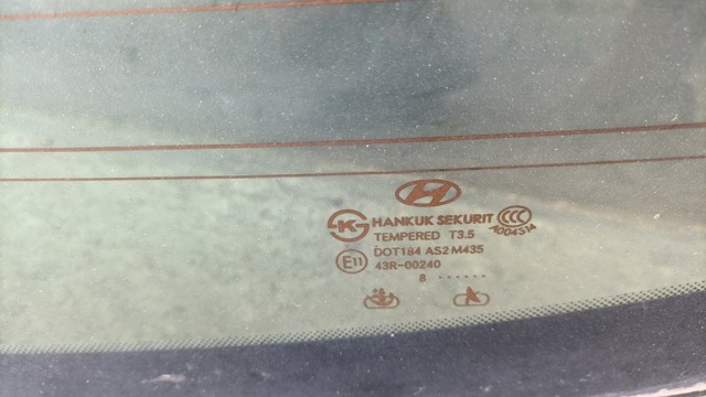 HYUNDAI 871103M000 Заднее стекло в наличии Сумы