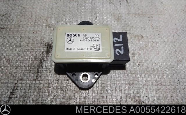 Датчик поперечного ускорения (ESP) A0055422618 MERCEDES