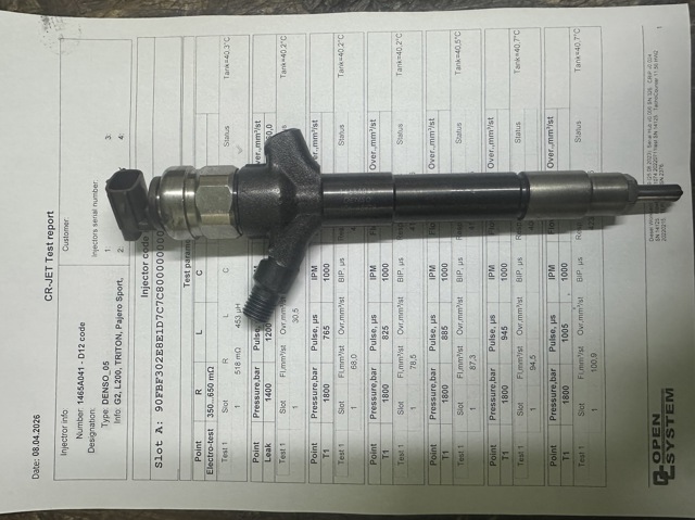 Клапанная форсунка 1465A041 MITSUBISHI