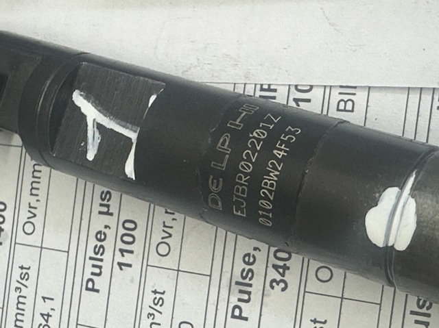 DELPHI EJBR02201Z Топливные форсунки в наличии Украина