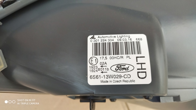 1416311 FORD Левая фара купить в Кривой Рог