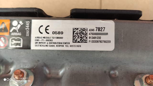 42457827 Подушка безопасности (AIRBAG) пассажирская, защиты коленей купить Украина
