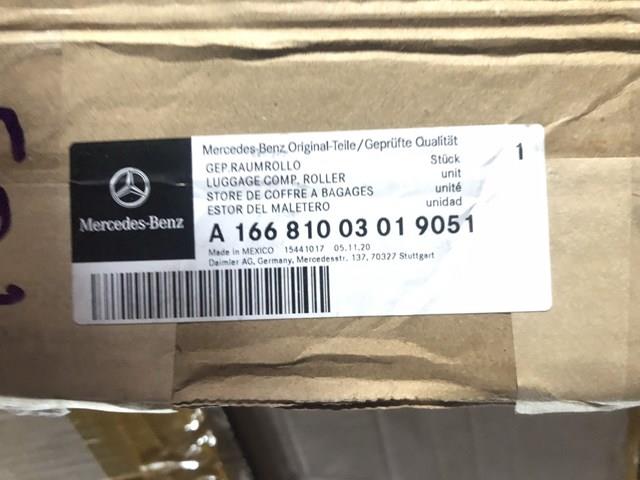 A16681003019051 MERCEDES Шторка багажного отсека купить в Харьков