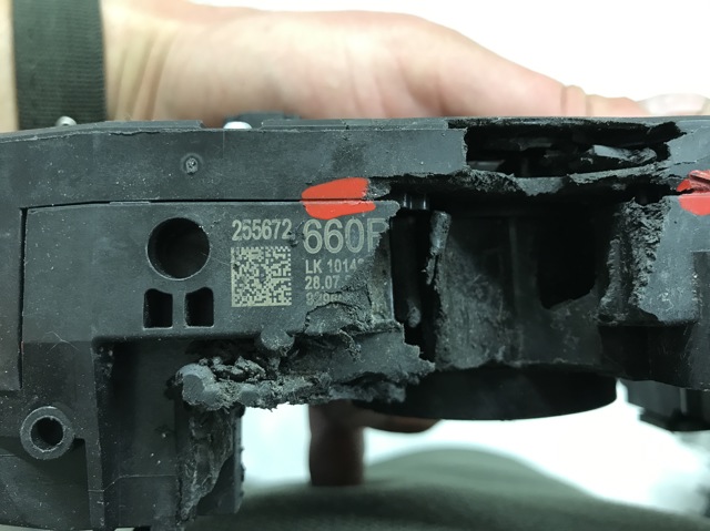 255672660R RENAULT Переключатель подрулевой, в сборе купить в Кривой Рог