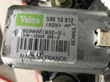 RENAULT 8200001892 Мотор стеклоочистителя заднего стекла в наличии Ужгород