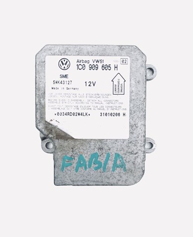 1C0909605 Модуль-процессор управления подушкой безопасности (ЭБУ AIRBAG) купить Винница