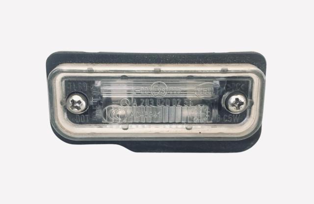 Фонарь подсветки заднего номера A2038200256 TESLA