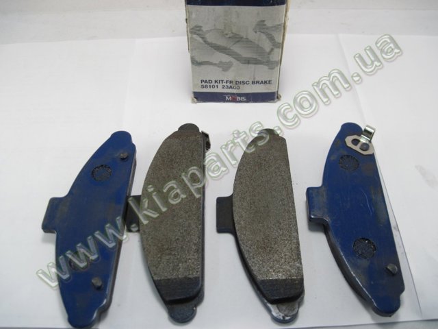Колодки тормозные 5810123A00 HYUNDAI