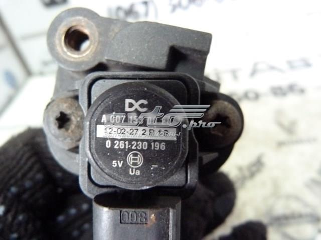 BOSCH 0261230196 Датчик давления во впускном коллекторе, MAP в наличии Павлоград