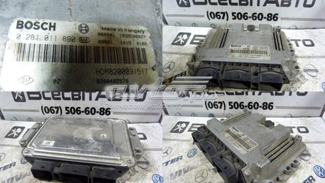 Электронный блок управления двигателем 0281011890 BOSCH
