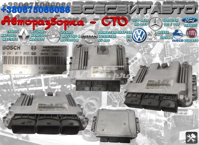 Мозги двигателя 0281017065 RENAULT