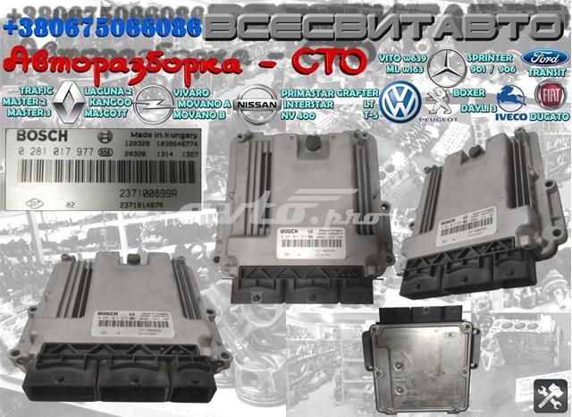 ЭБУ двигателем 0281017977 RENAULT