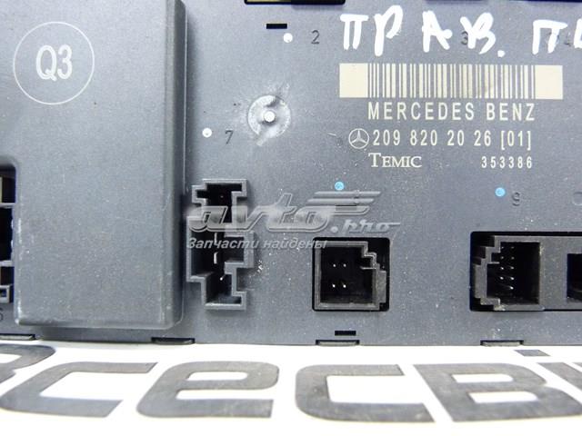 MERCEDES 2098202026 Блок комфорта передней двери в наличии Винница