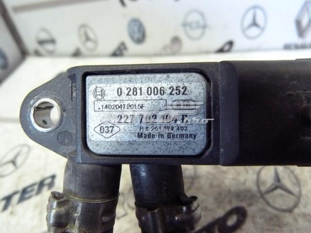227702184R RENAULT Датчик давления выхлопных газов купить в Полтава