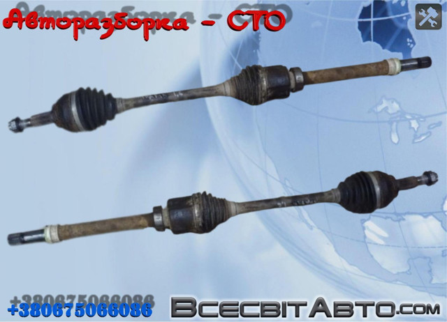 Полуось передняя, правая 391005010R RENAULT