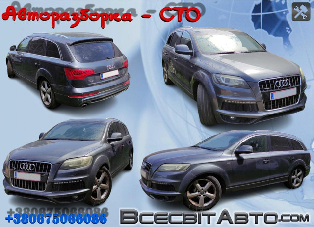Подкрылок крыла переднего правый Audi Q7