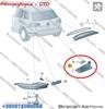Фонарь освещения номерного знака 5N0943021 VAG