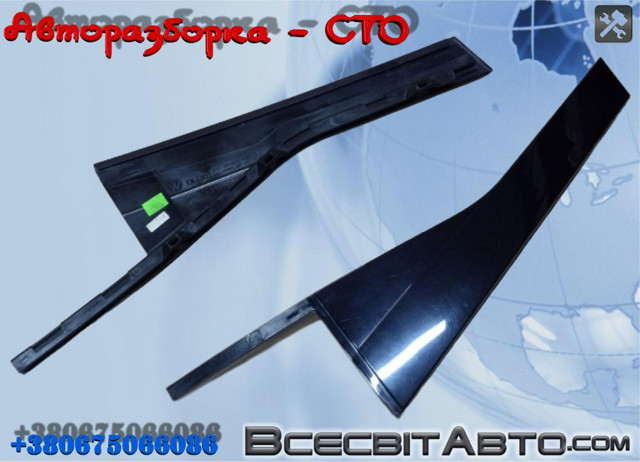 Накладка задней двери, левой, вертикальная 7P6839903 VAG