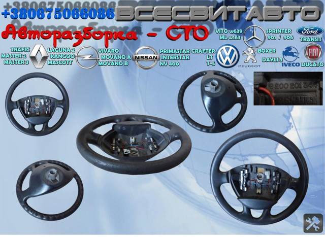 Рулевое колесо 8200201344 RENAULT