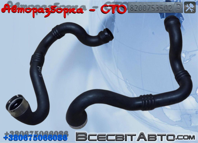 8200753502 RENAULT Патрубок интеркулера купить в Ужгород