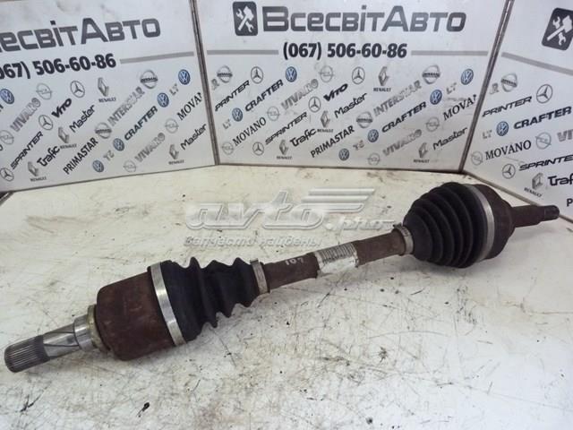 8201187931 RENAULT Полуось (привод) передняя левая купить в Николаев